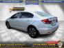 2013 SILVER /GRAY HONDA CIVIC EX Sedan 5-Speed AT (19XFB2F84DE) with an 1.8L L4 SOHC 16V engine, 5-SPEED AUTOMATIC transmission, located at 19224 Kuykendahl Rd, Spring, TX, 77379, (713) 947-1245, 30.049259, -95.491402 - WE IN HOUSE FINANCE, CALL US AT 713-947-1245 - Photo#2