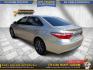 2017 BEIGE /BLACK TOYOTA CAMRY SE (4T1BF1FK3HU) with an 2.5L L4 DOHC 16V engine, 6-SPEED AUTOMATIC transmission, located at 19224 Kuykendahl Rd, Spring, TX, 77379, (713) 947-1245, 30.049259, -95.491402 - CALL US AT 713-947-1245 - Photo#2