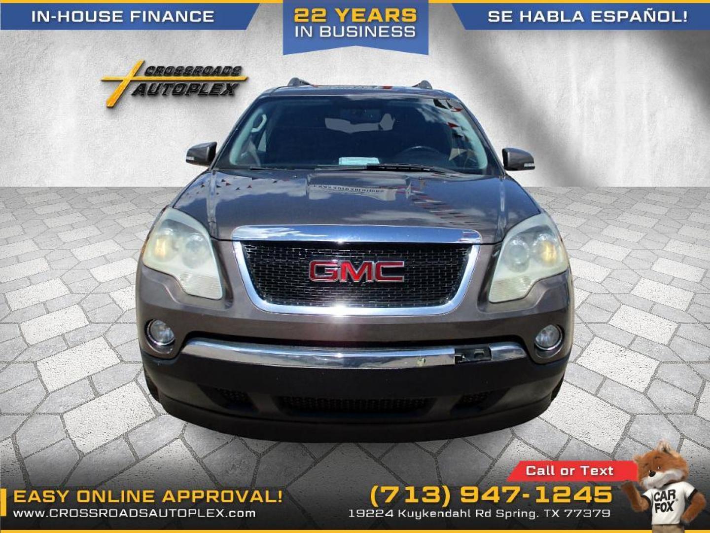 2012 BROWN /BEIGE GMC ACADIA SLT-1 FWD (1GKKRRED8CJ) with an 3.6L V6 DOHC 24V engine, 6-SPEED AUTOMATIC transmission, located at 19224 Kuykendahl Rd, Spring, TX, 77379, (713) 947-1245, 30.049259, -95.491402 - ***************************** NEW ARRIVAL 2012 GMC ACADIA ******************************** This 2012 GMC Acadia is the complete package! It brings the SUV fan and luxury together as one! Today GMC lets you have luxury without having to sacrifice your space! This mid-size SUV has great appeal and - Photo#6